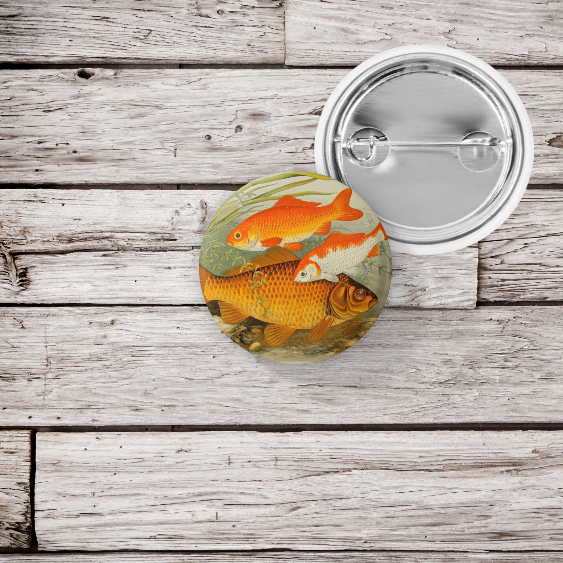 NatureCuts - Wholesale Lapel Pin/Button - Koi Fish Pin Button, Koi Fish Keychain, Koi Fish Magnet3