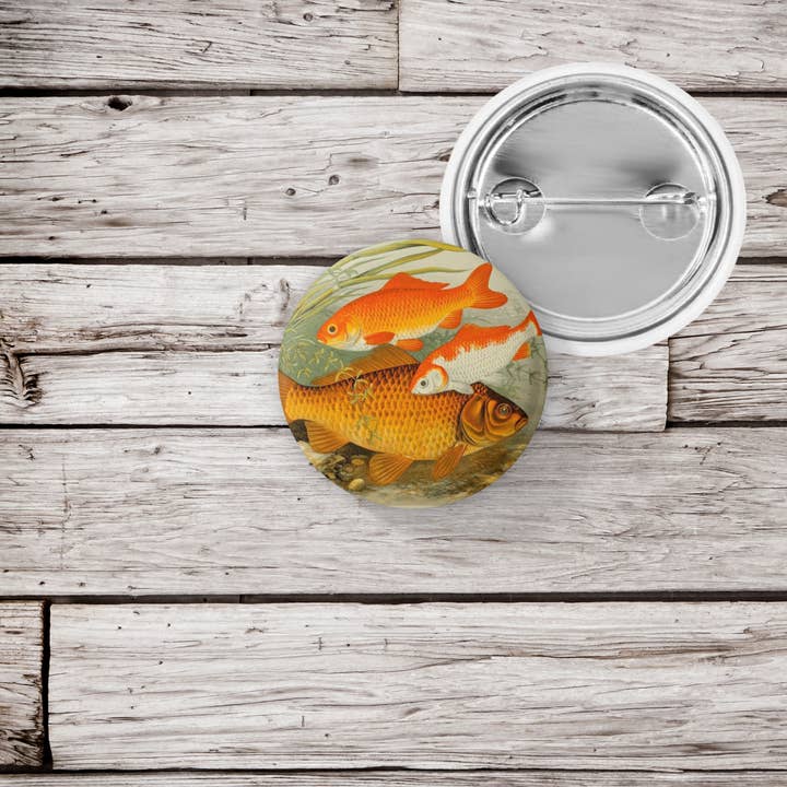 NatureCuts - Wholesale Lapel Pin/Button - Koi Fish Pin Button, Koi Fish Keychain, Koi Fish Magnet3