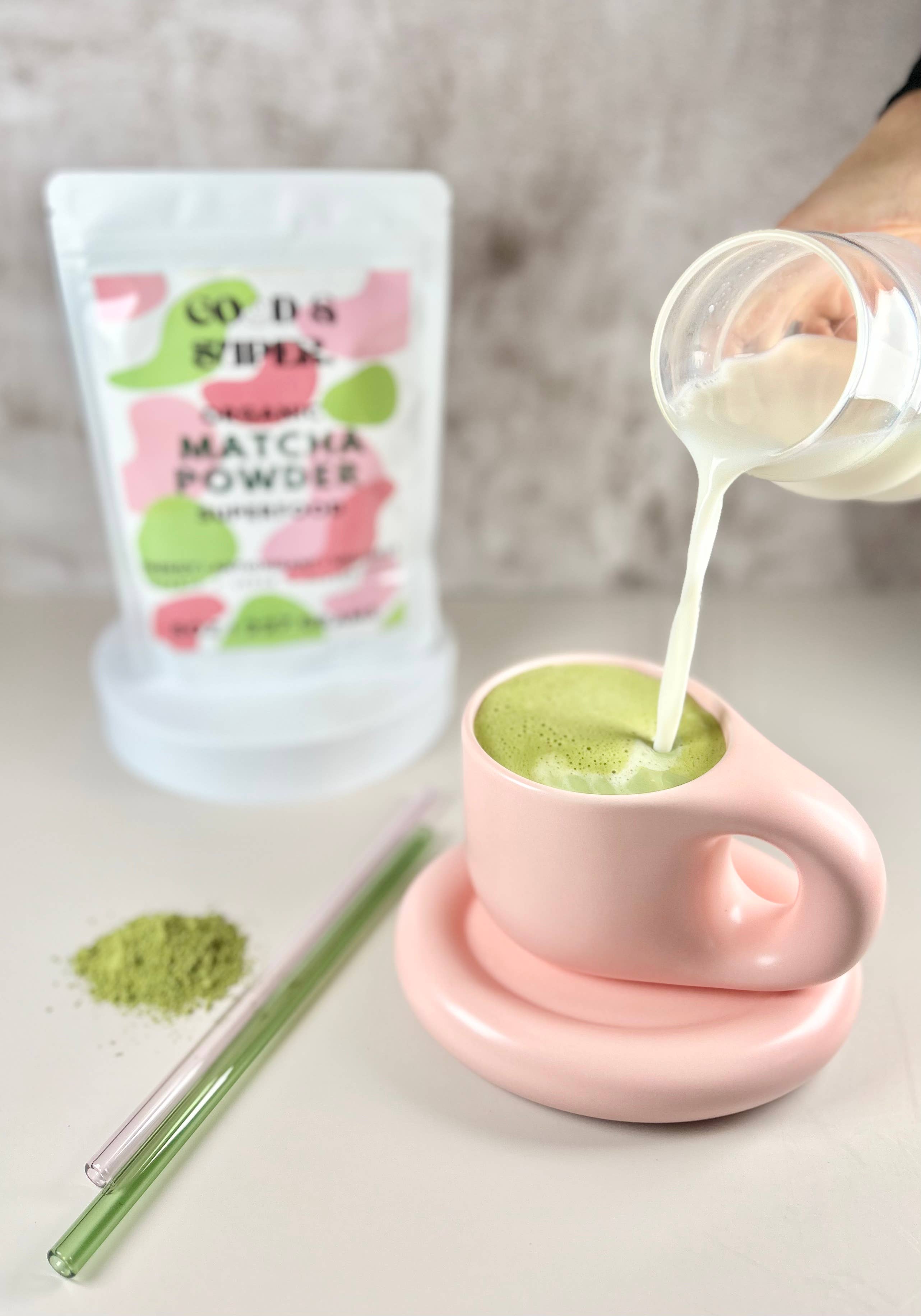 Good & Super - Vente Poudres protéinées/superaliments - Matcha japonais biologique en poudre | Latte Culinary Grade3