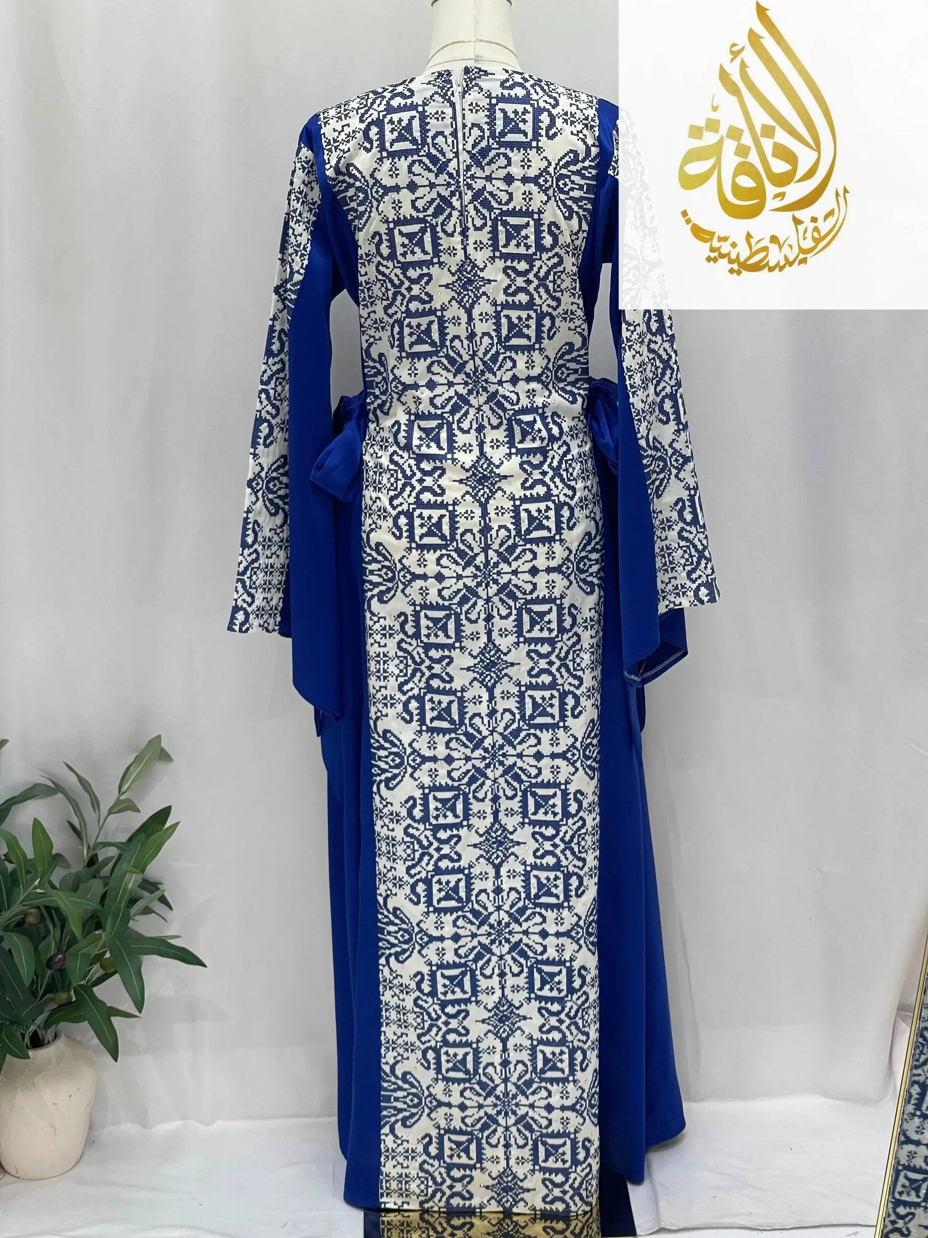 Palestinian Elegance - Wholesale Dress - Women's - Modern Zahra Embroidered Dress | Modest Palestinian Thobe29