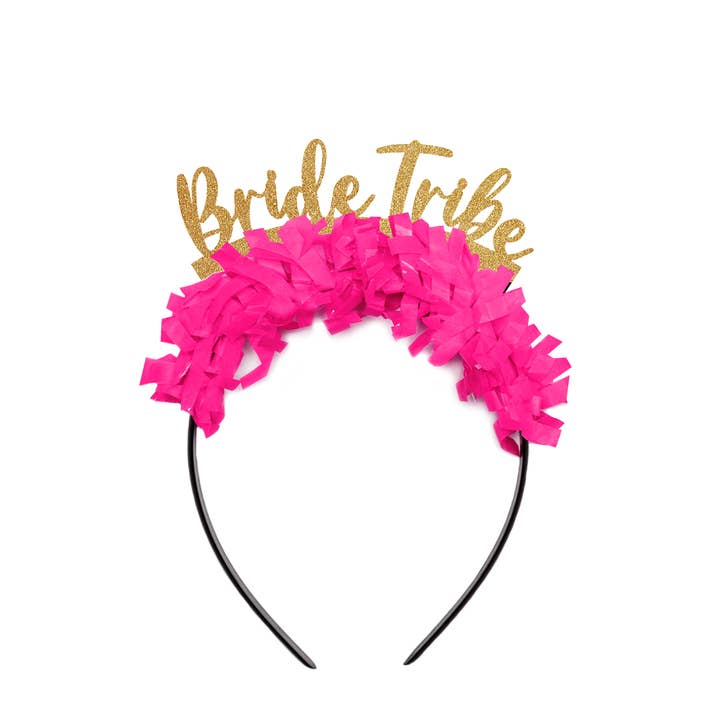 Festive Gal - Wholesale Party Hat/Crown - Bride Tribe Bachelorette Party Headband Crown