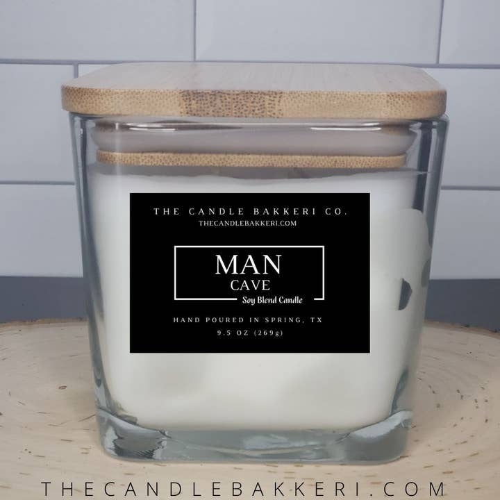 The Candle Bakkeri Co. - Wholesale Jar/Filled Candle - Man Cave