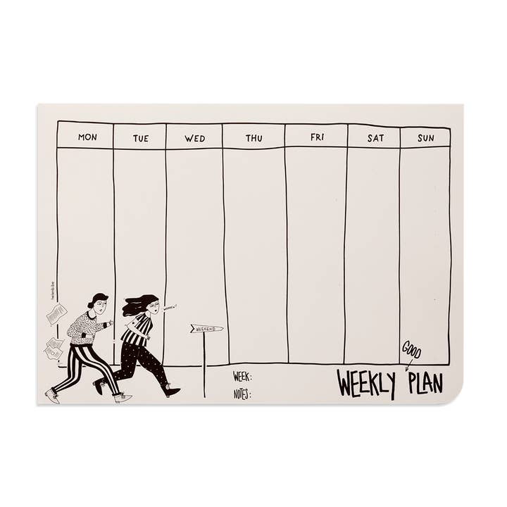 weekly planner weekend for wholesale by helen b