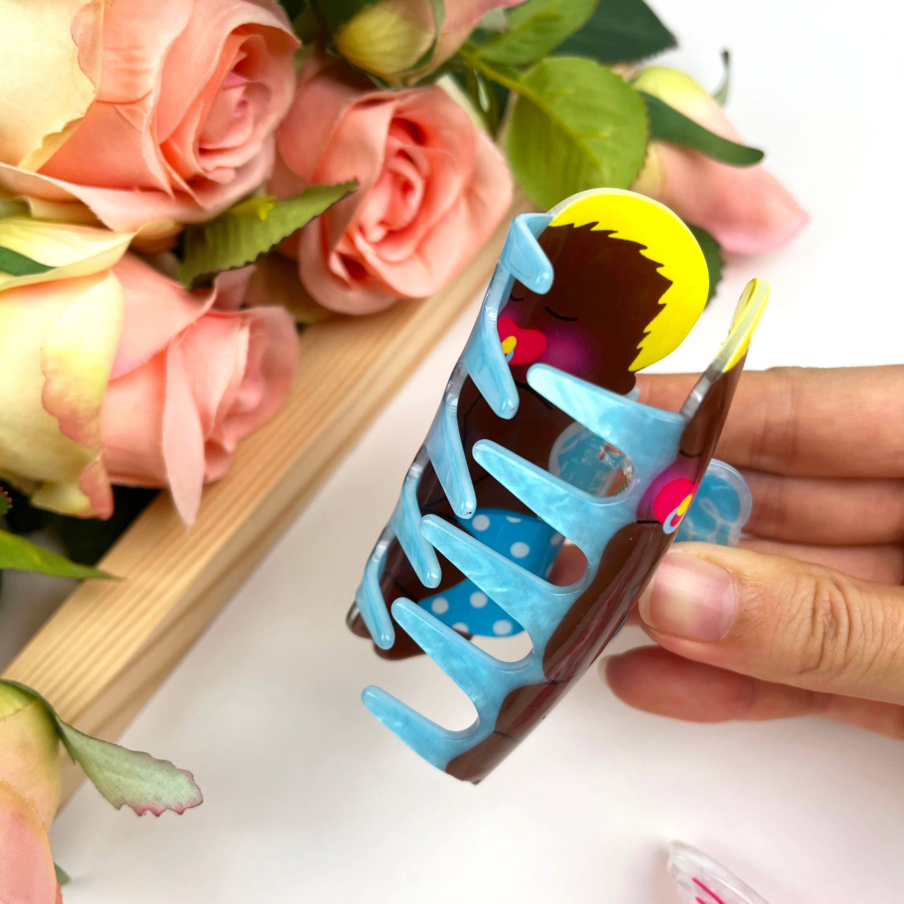 mildstyles - Wholesale Hair Clip - Women's - Angel Baby and Cupid Hair Claw Clip Valentine's Day3