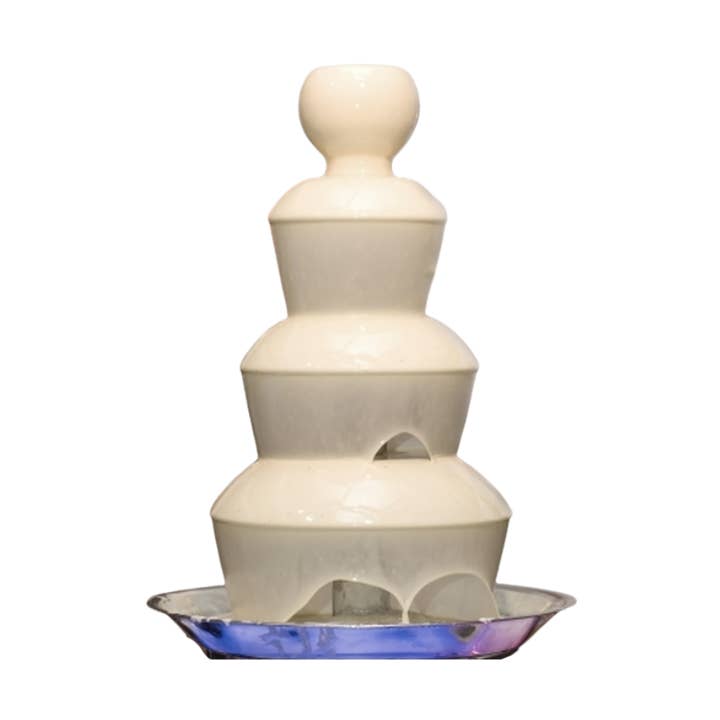 WITTE CHOCOLADEFONTEIN WAFELCRÈME 6KG voor wholesale door Chocolates Marcos Tonda