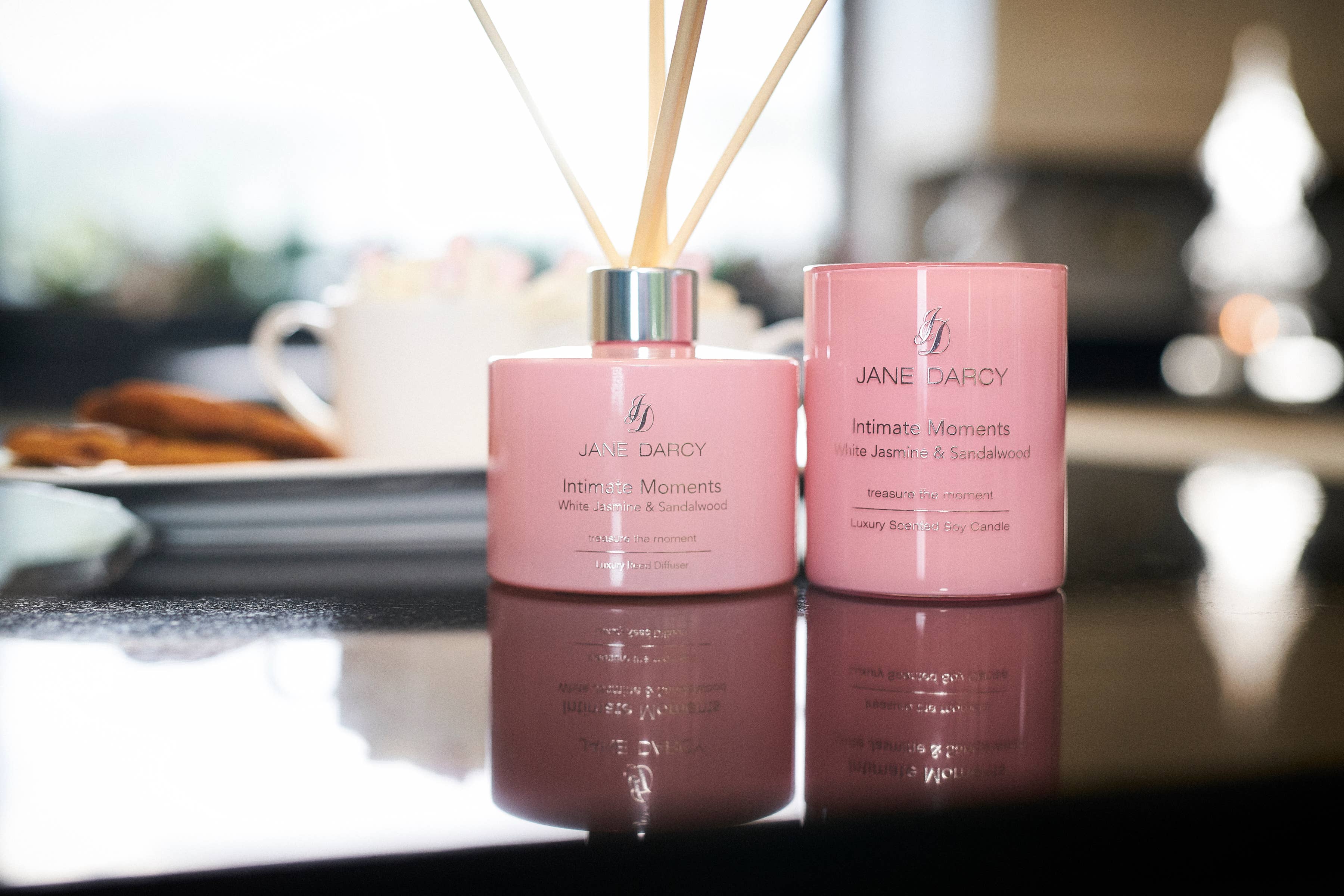 Jane Darcy - Wholesale Jar/Filled Candle - 100% Natural Soy Wax Candle, White Jasmine & Sandalwood6