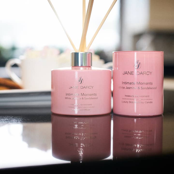 Jane Darcy - Wholesale Jar/Filled Candle - 100% Natural Soy Wax Candle, White Jasmine & Sandalwood6