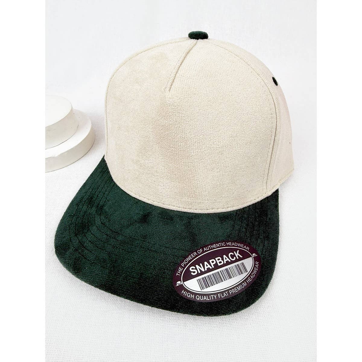 Love and Repeat - Wholesale Baseball Cap - Unisex - Two Tone Faux Suede Snap Back Baseball Cap6