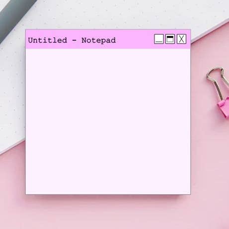 Wild & Wicked Designs - Wholesale Notepad - Untitled Notepad - Stationery - Gifts for