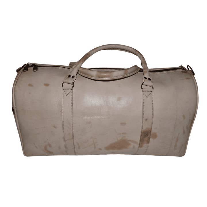 Rejsetaske i kalveskind for engroshandel hos Atlas artisan