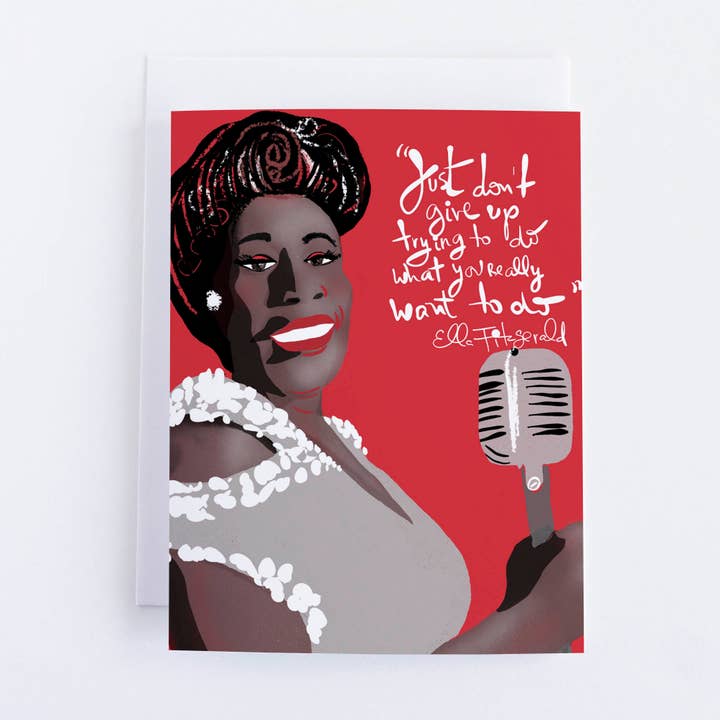 Ella Fitzgerald for wholesale by Violet Red Studio