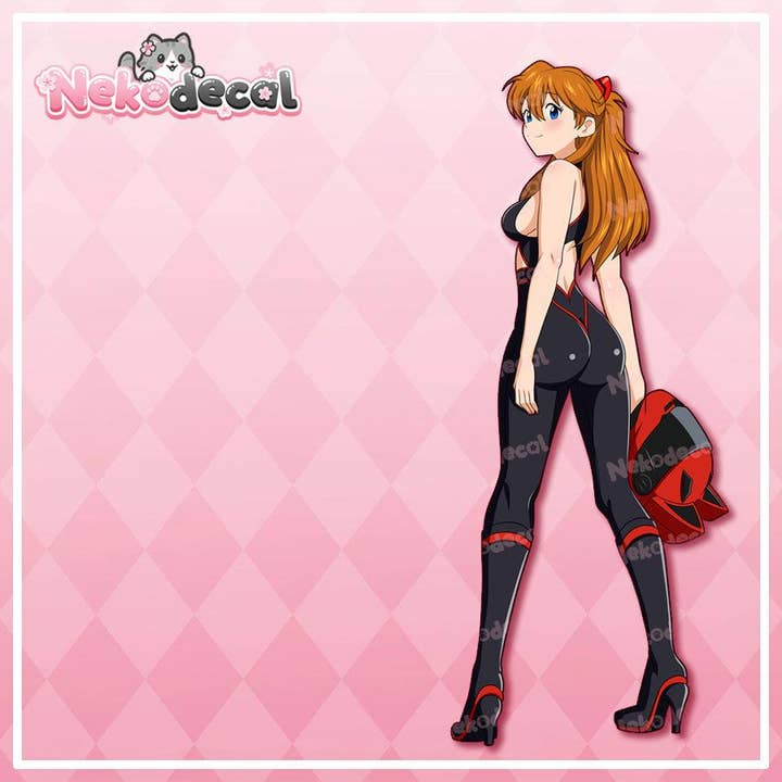 Nekodecal - Wholesale Sticker - Biker Waifu Stickers14