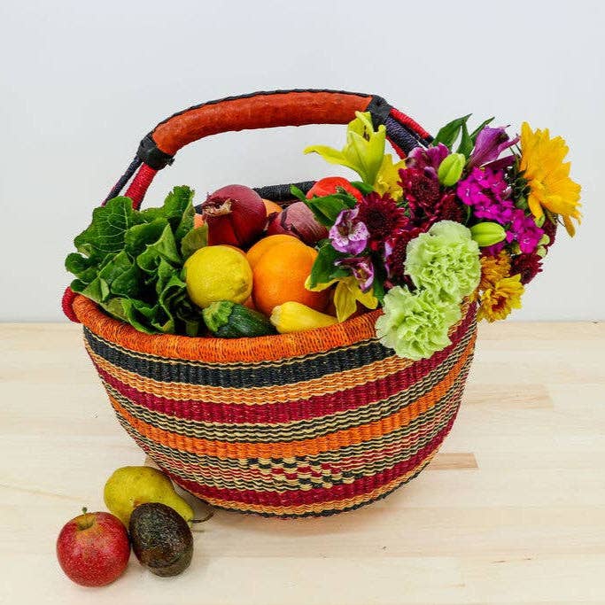 Panier de marché africain pour la vente par Gitzell FairTrade