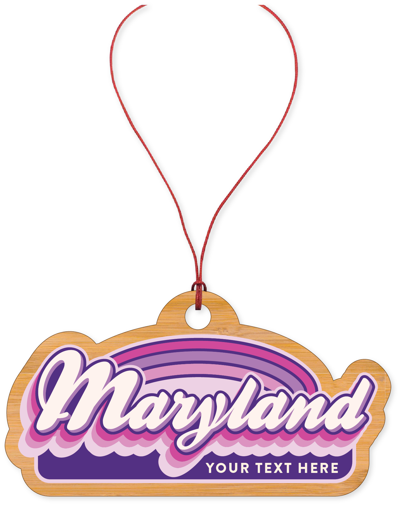 Morris Magnets - Wholesale Ornament - Ornament - Maryland Retro Name2