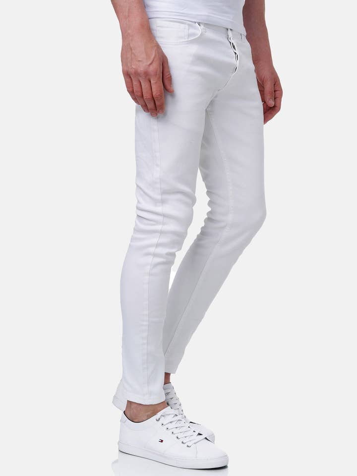 Tazzio Heren Jeans Skinny Fit 19534 voor wholesale door Tazzio