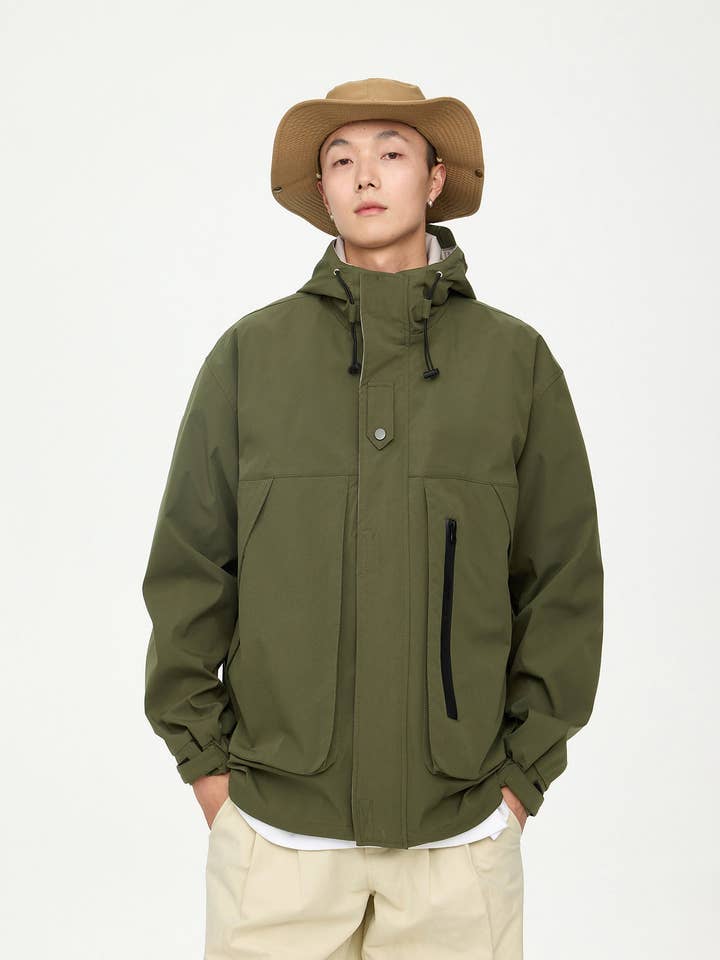 FS Collection (Germany) - Wholesale Jacket - Men's - Men's Waterproof Jacket in Olive0