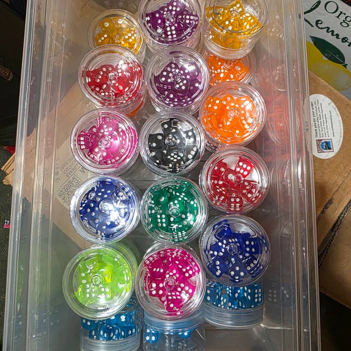 12mm D6 jars (10d6) for wholesale by Cultivation Games