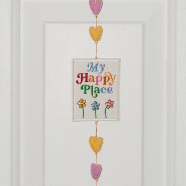 My Happy Place Heart String for wholesale by bandana love