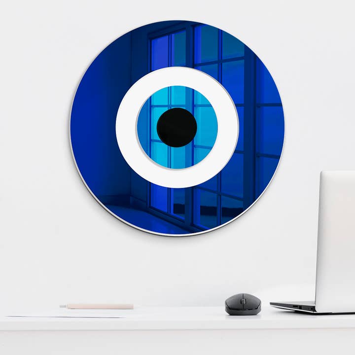 4ArtWorks - Wholesale Wall Accent - Minimalist Evil Eye Mirror Wall Decor2