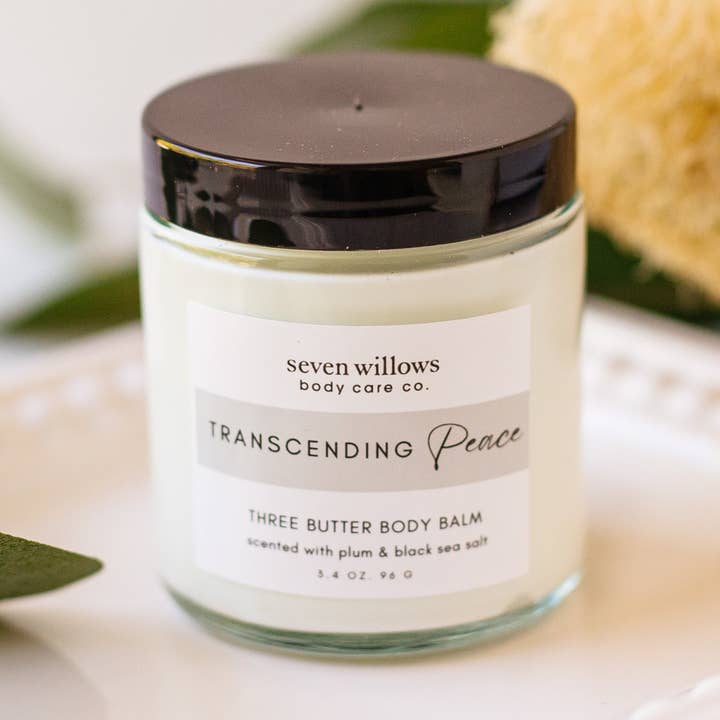 Three Butter Body Balm / Abounding Peace for wholesale by seven willows body care co.