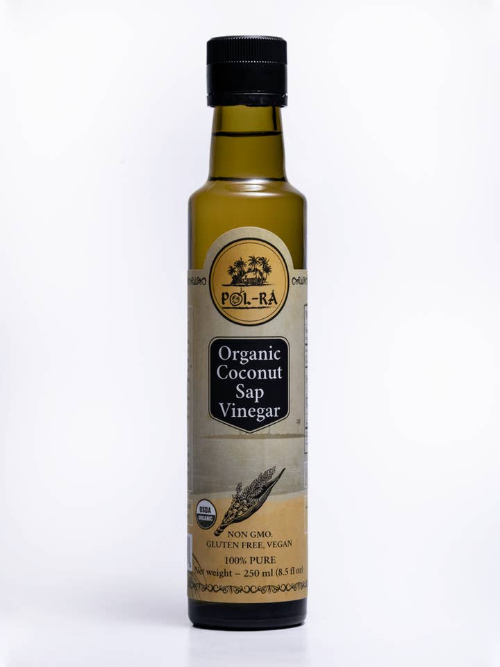 Organic Coconut Sap Vinegar-100%Natural, Gluten Free, Vegan for wholesale by POL RA