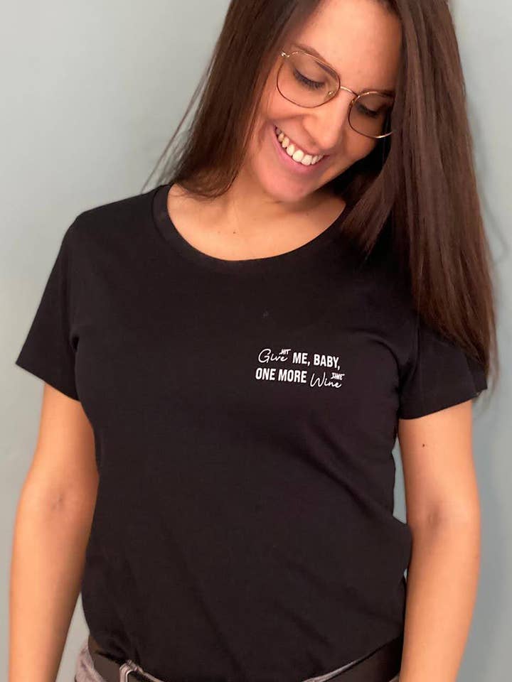 WeinLIEBLING – Engroshandel T-shirt med print - Dame – En mere vin - Dame Premium T-shirt