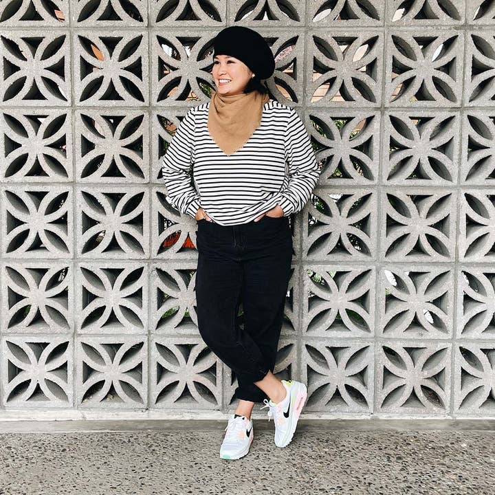 Lacson Ravello - Wholesale Sweatshirt - Women's - Arva Sweatshirt - Stripe7