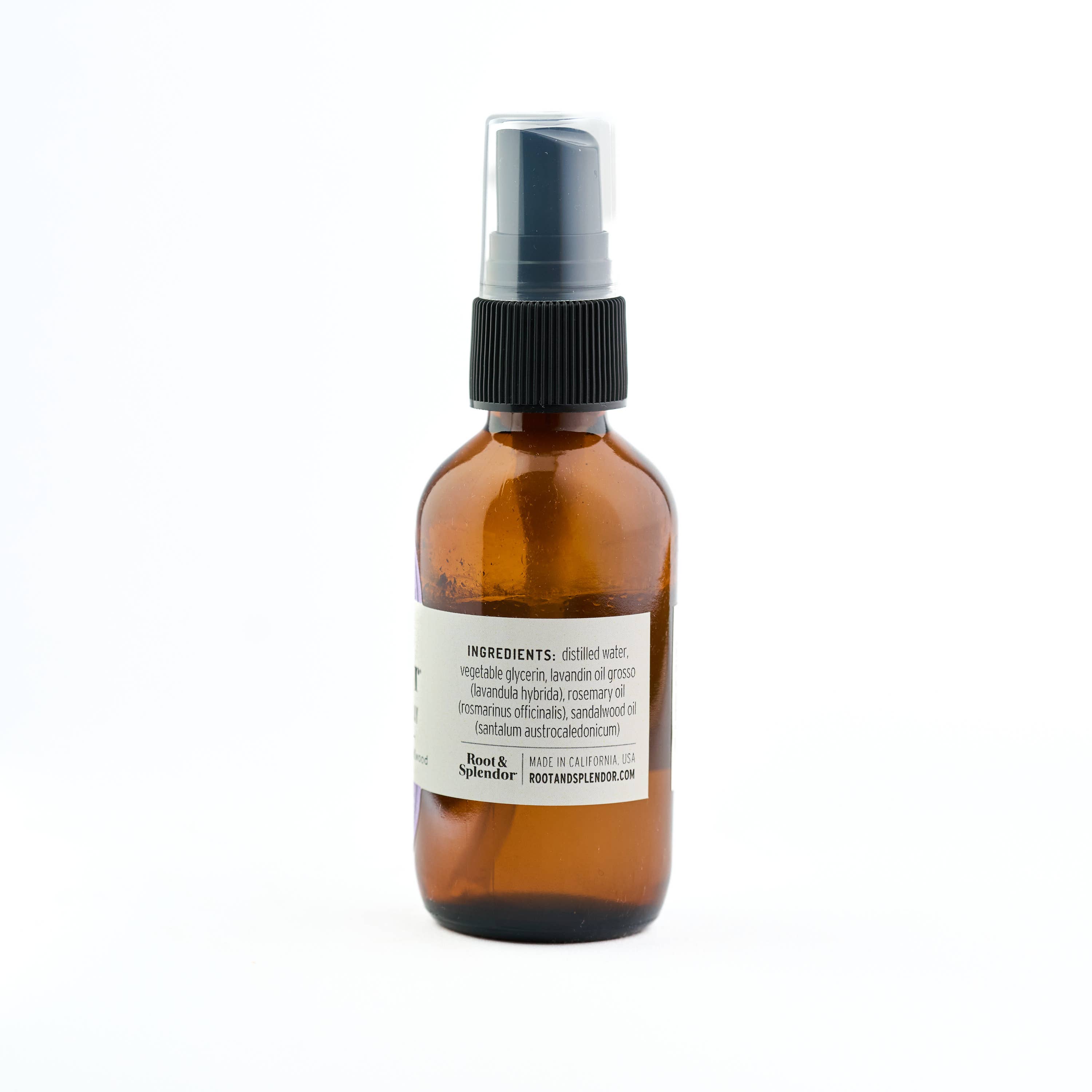 Root and Splendor - Wholesale Room & Linen Spray - Hush Blend Room and Body Spray2