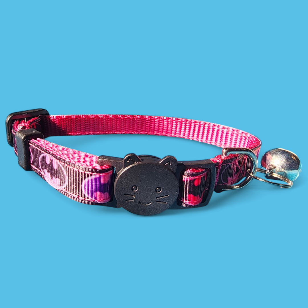 Rocky Mountain Hound - Wholesale Pet Collar - Cat - Bat-Man Cat Collar0
