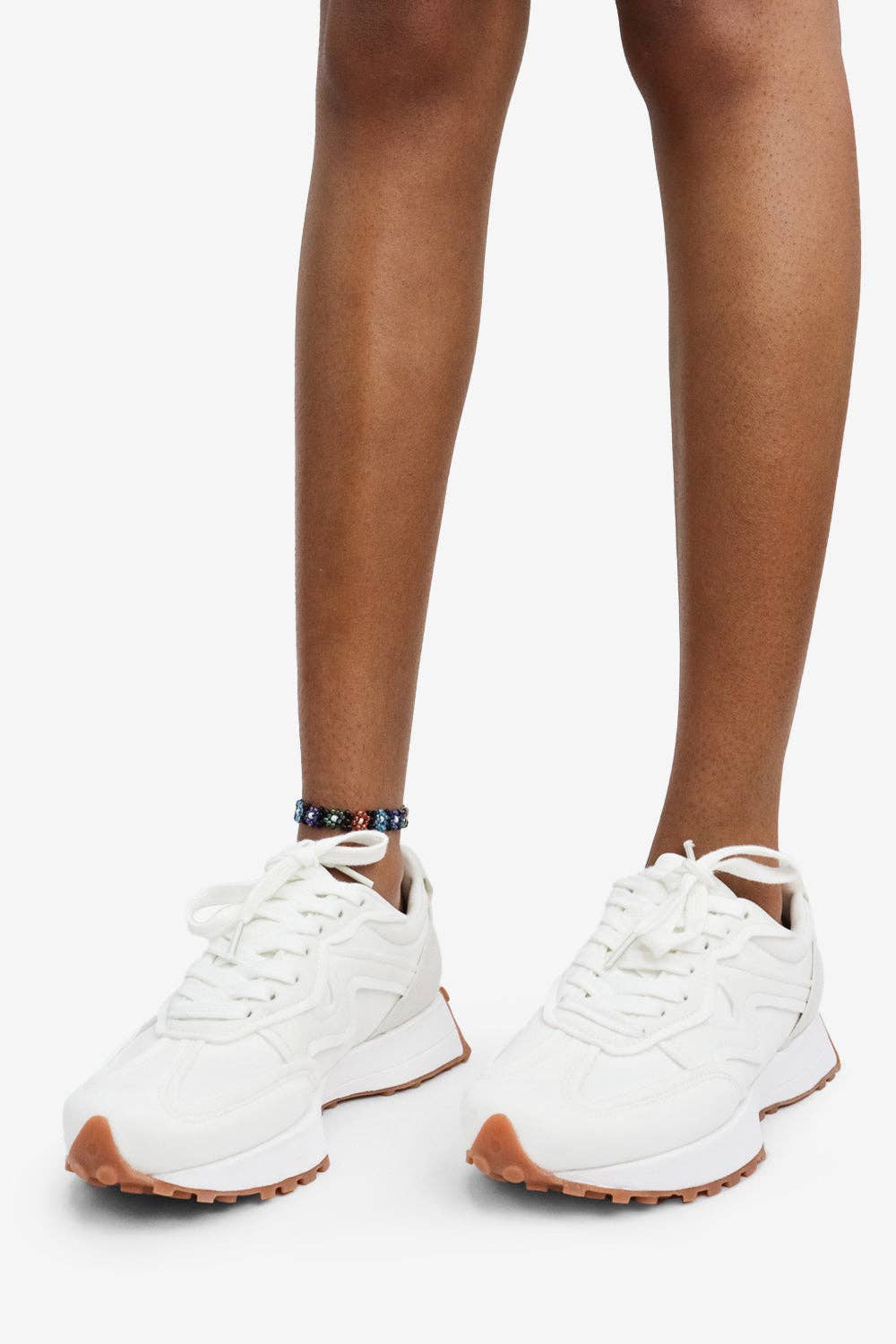 Lemonade Shoes - Wholesale Lifestyle Sneakers - Women's - RAE RAE - Athleisure Sneaker w/ Gum Sole, Suede Detail8