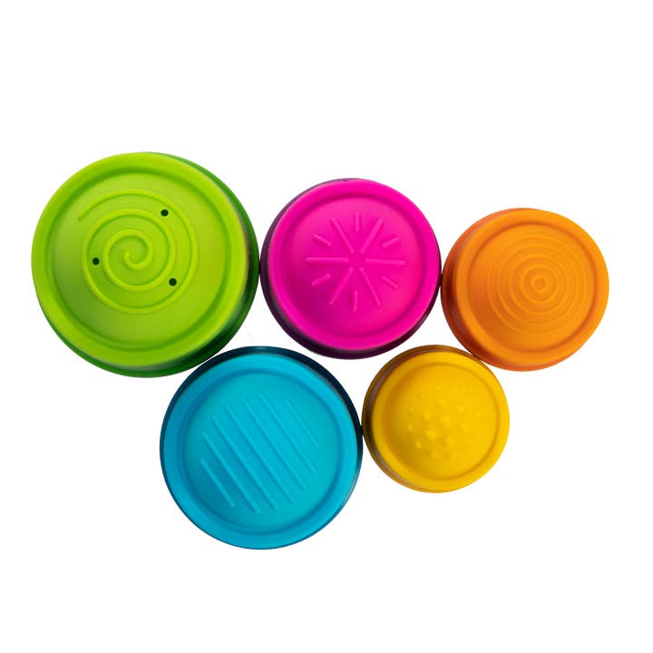 Fat Brain Toy Co. - Wholesale Stacking Rings Game - Baby - Dimpl Stack6