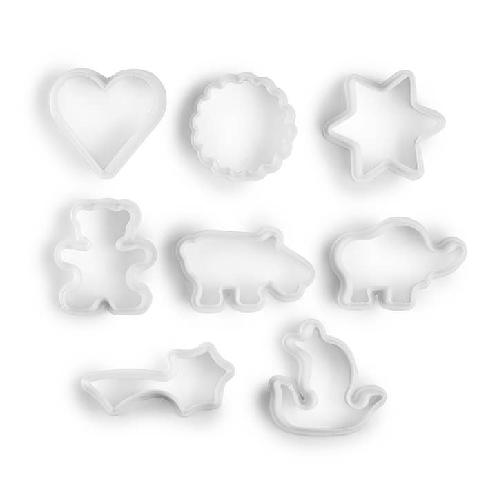 Ibili – wholesale Kitchen tool/gadget – IBILI - Plastic cookie cutter (blister 8 u)