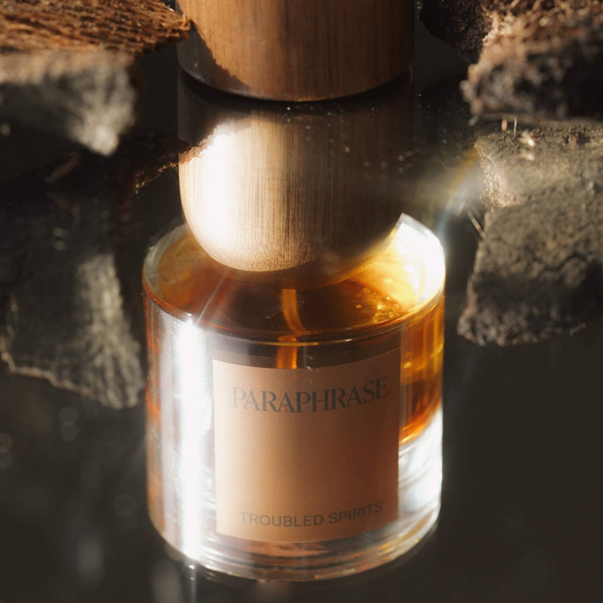 Paraphrase Perfume - Wholesale Perfume/Eau de Toilette - TROUBLED SPIRITS | WARM, BOOZY AMBER1