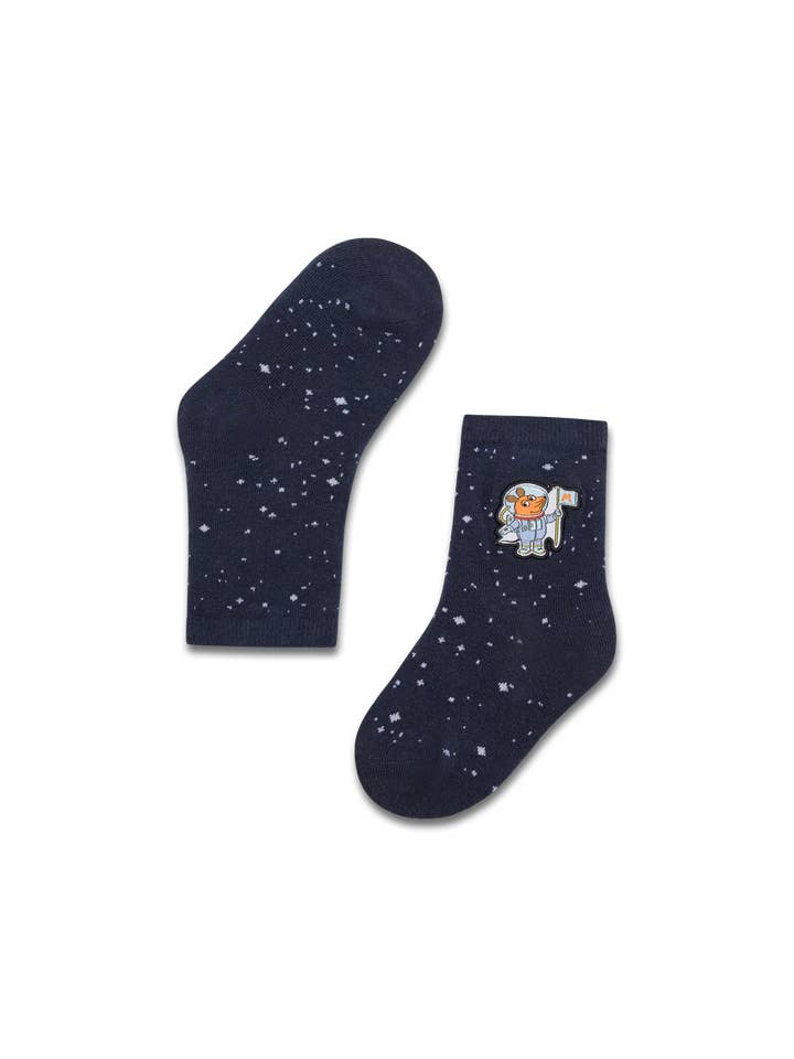 koaa – The Mouse “Space” – Easy Socks navy for wholesale by koaa