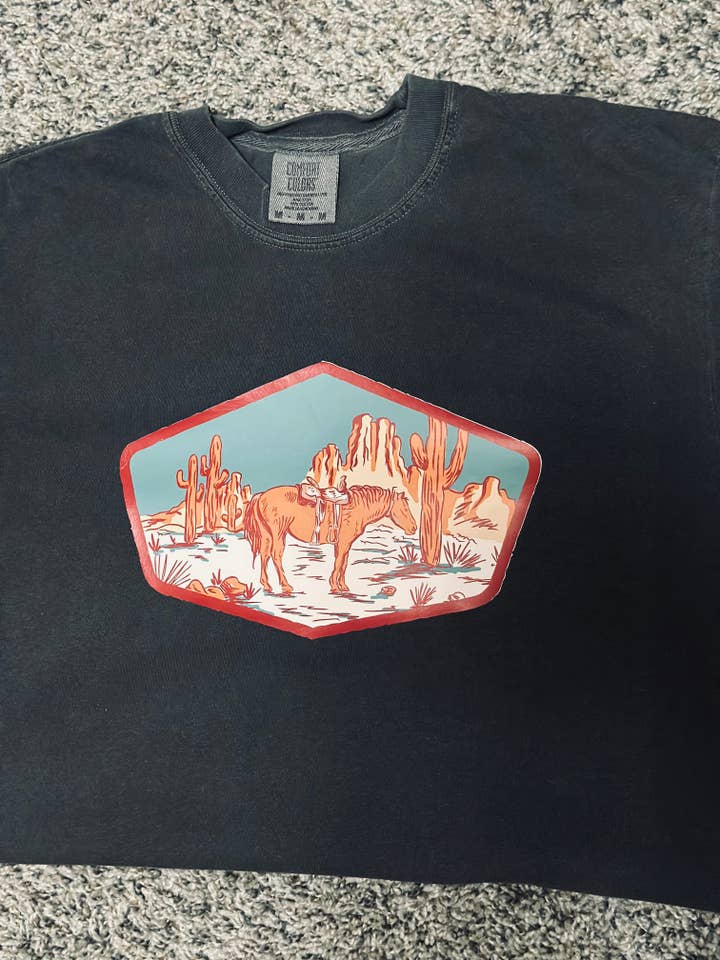 Cactus Clash HTV Transfer for wholesale by Spurs & Spades