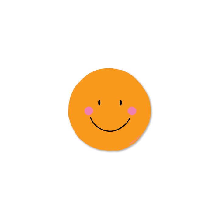 Aufkleber / Smiley Orange für den Großhandel von Hartland Cards