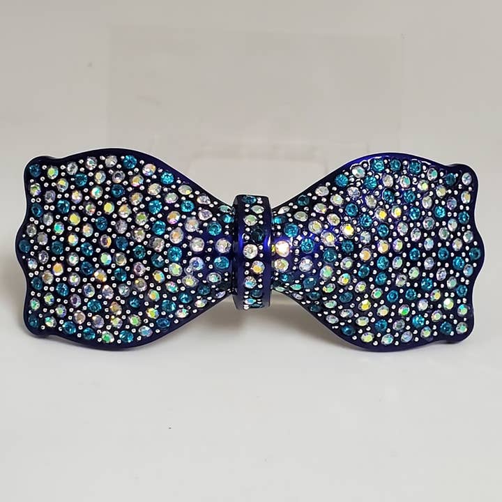Woman Hair Accessories Medium Bow Barrette for wholesale by Double Accent