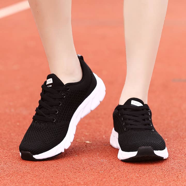 Calseosvic - Wholesale Athletic Sneakers - Women's - Soft Bottom Comfortable Running Leisure Travel Sports Shoes