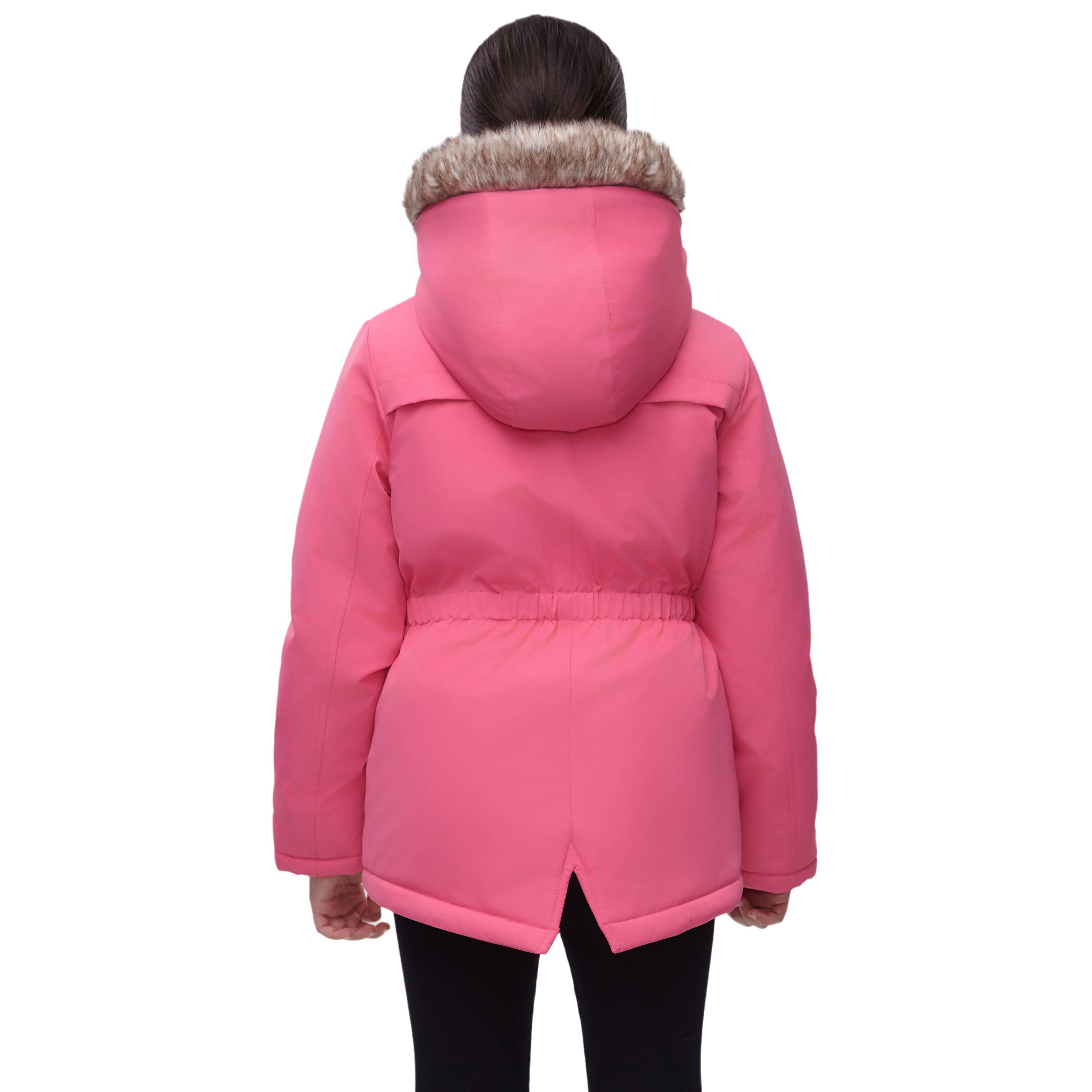 Rokka & Rolla - Wholesale Parka - Kids - Girls' Hooded Parka Jacket Fleece Lined Winter Coat24