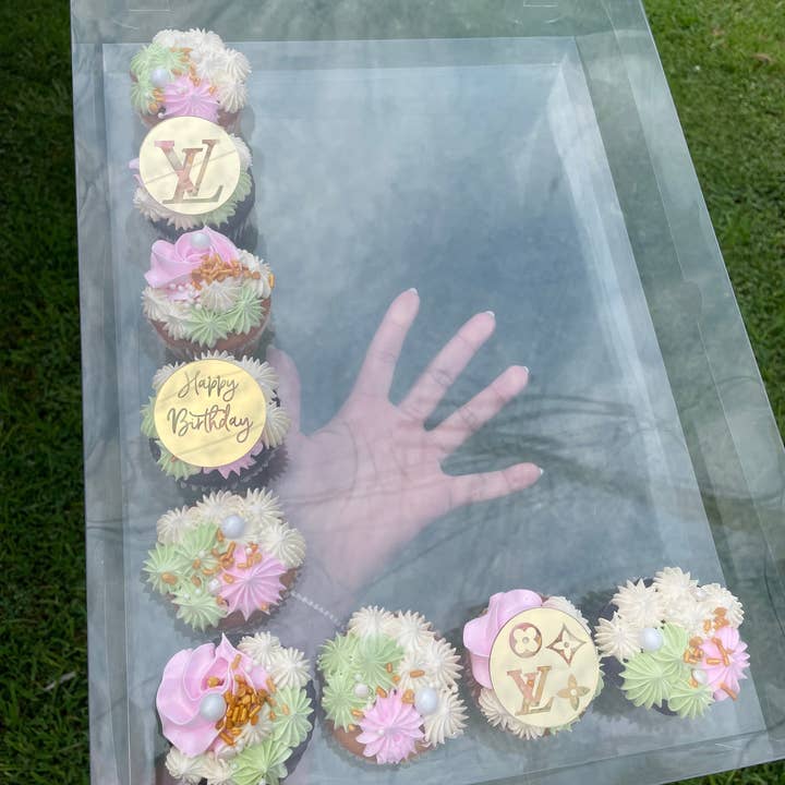 Jsincorporated - Wholesale Cupcake/Muffin Liner - A-Z Letter Cupcake Box7