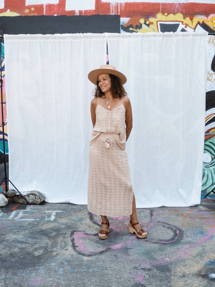 SS24 - Timely Skirt - Llama for wholesale by Jackson Rowe