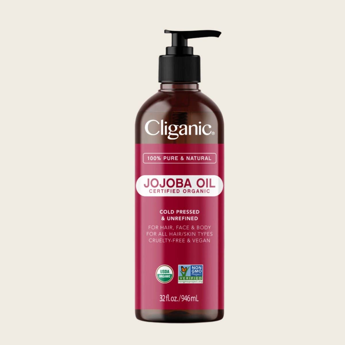 Cliganic - Wholesale Bath/Body Oil - Carrier Oils - Organic Jojoba Oil4