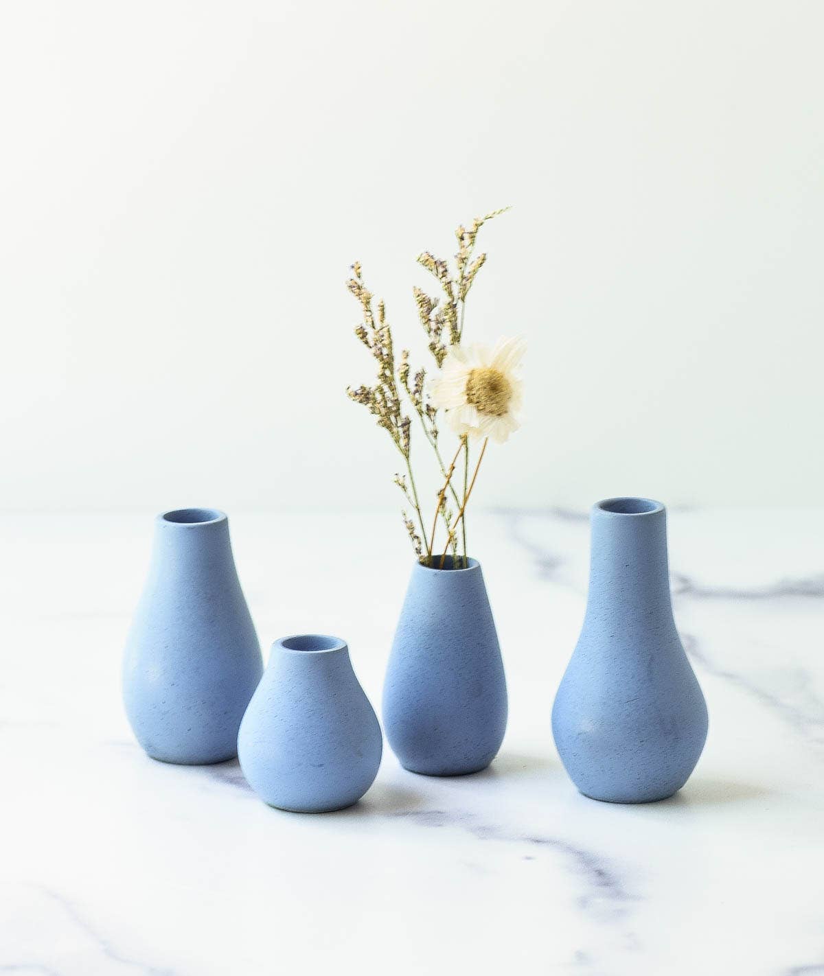 Cedar & Stone Garden – wholesale Vase – Set of 4 Miniature Bud Vases1