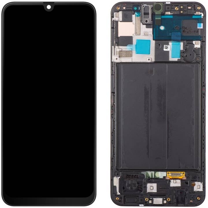 Original Full Screen With Frame For Samsung A50/A505 for wholesale by Repuestos Infotec