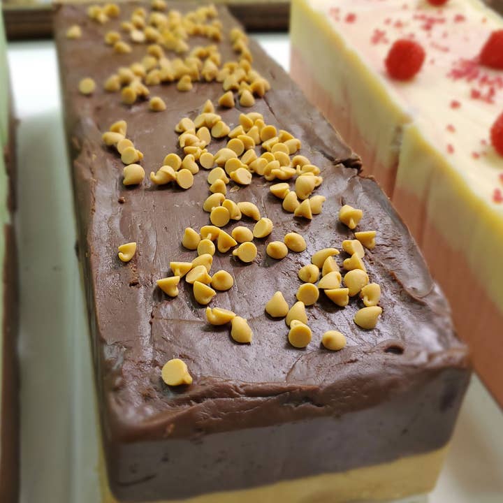 Chocolate - Peanut Butter Block / Sell Fudge in Bulk for wholesale by Bavarian Chocolatier & Bakery