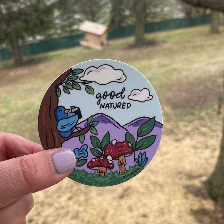 Godmodig klistermärke för wholesale av Witty Voyager