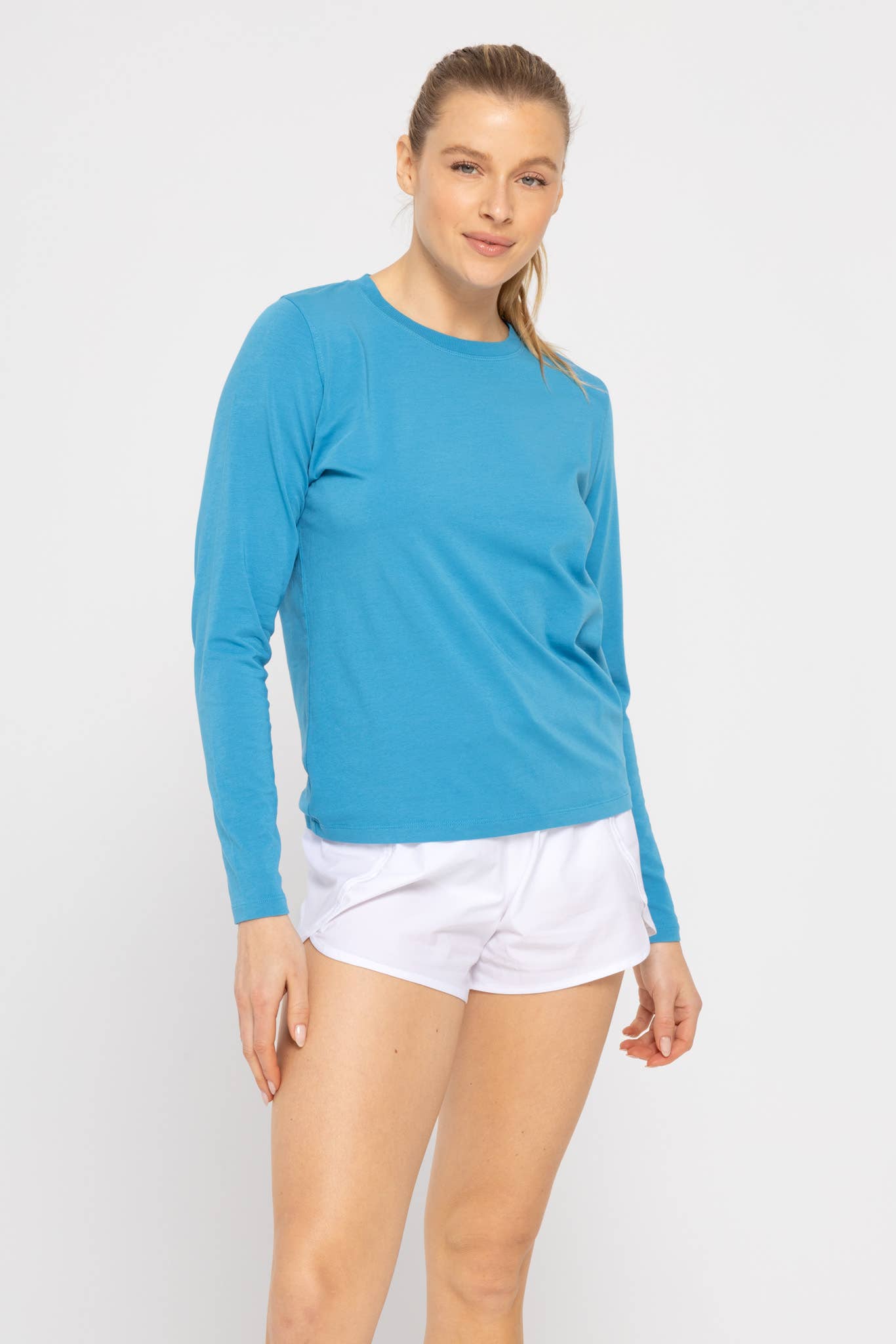 Mono B - Venta al por mayor Camiseta - Mujer - Manga larga Pima Bliss Boyfriend12