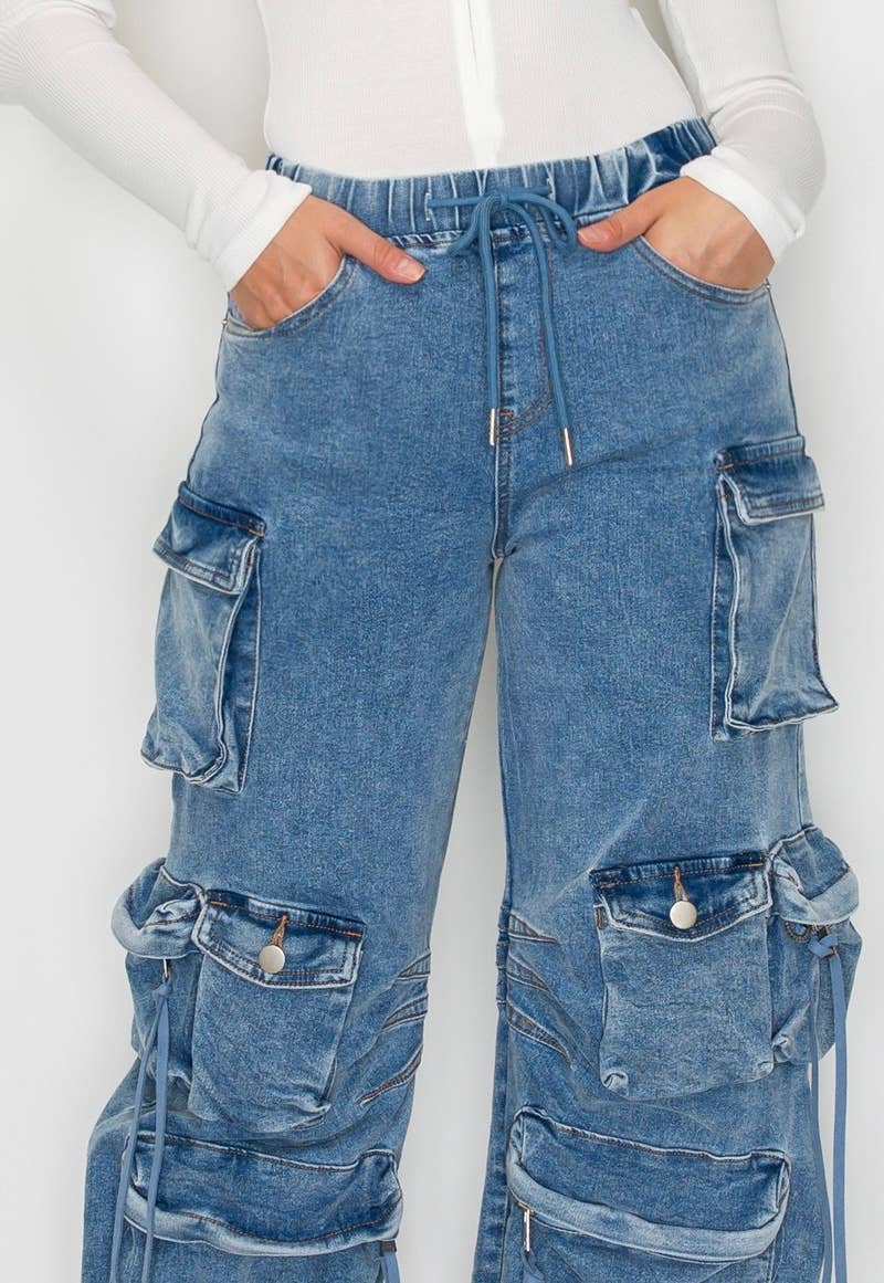 WFFS – wholesale Pants – Women's – Jogger Cargo Pant Spandex8