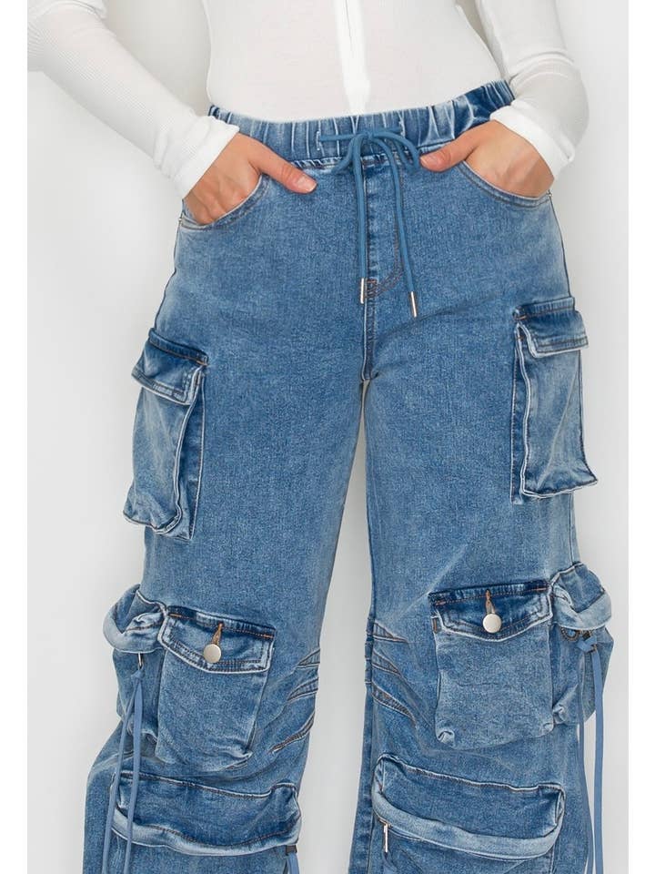 WFFS – wholesale Pants – Women's – Jogger Cargo Pant Spandex8