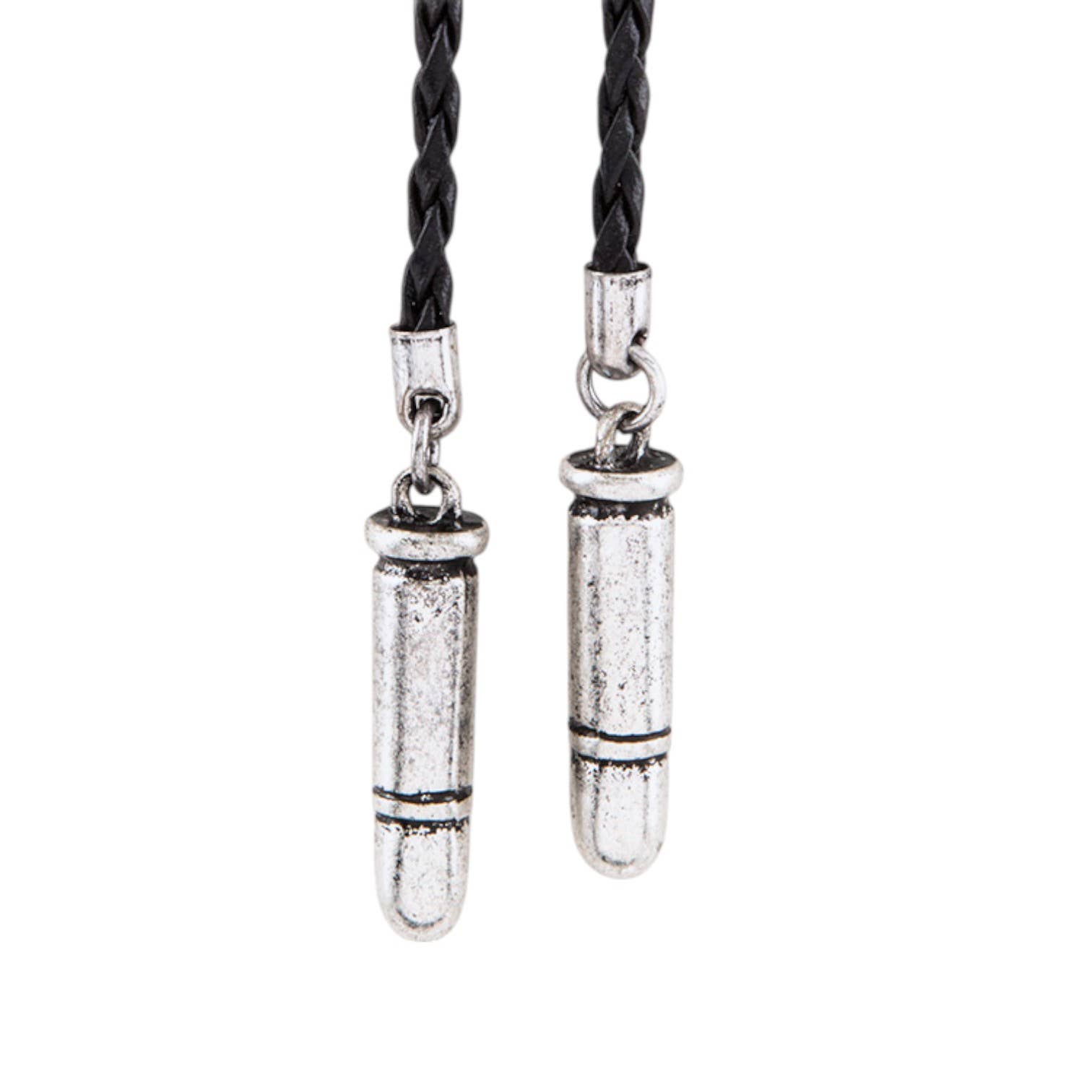 LA Jewelry Plaza - Wholesale Y-Neck/Lariat Necklace - Dual Revolvers Slider Bolo Tie2